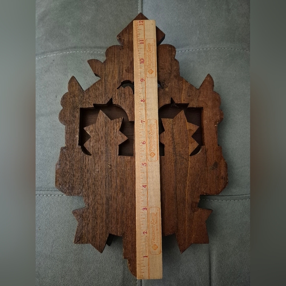 Antique wooden fold out shelf. - Picture 5 of 7